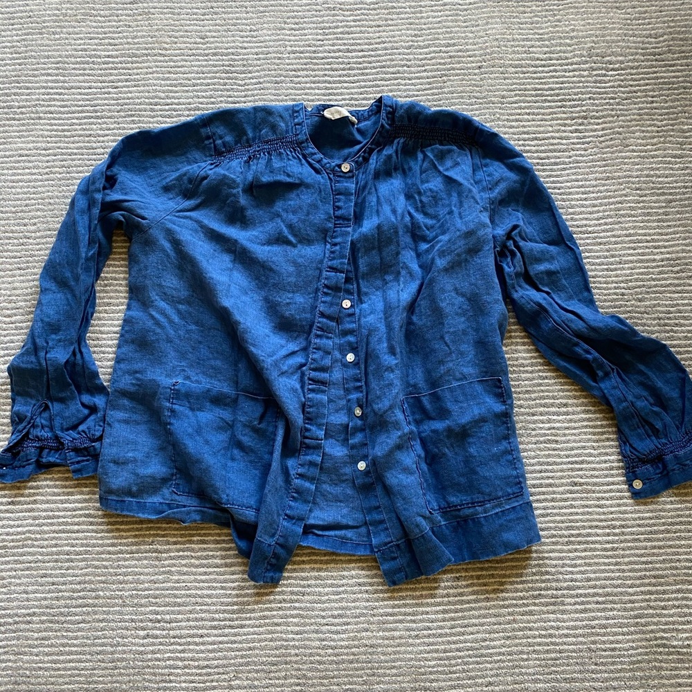 Women’s denim blouse Hansel from Basel